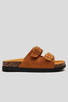 Sandalia Mujer Café Misha Chancleta