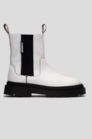 Botín Cuero Vesta Blanca Landazuri