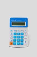 Calculadora Electronica Blanca Celeste 8 Dígitos Chinitown