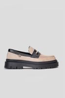 Mocasín Cuero Mármara Beige Landazuri