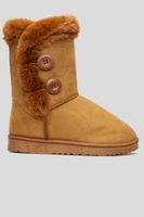 Bota Mujer Café Hilda Chancleta