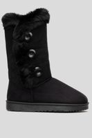 Bota Mujer Negro Kristin Chancleta