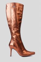 Bota Cuero Cobre Friné Landazuri