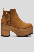 Botín Mujer Camel Broki Boteli