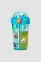 Botella Doble Compartimiento 430ml Celeste Chinitown