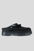 Zapato Cuero Mule Adriático Reno Negro Landazuri