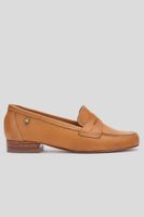 Mocasín Cuero Ficus Beige Acha