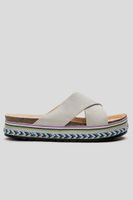 Sandalia Mujer Verde Sasha Chancleta