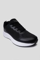 Zapatilla Hombre Negro Blanco Kansas Apóstol