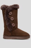 Bota Mujer Café Oscuro Kristin Chancleta