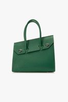 Cartera de Mano Verde Rude Landazuri