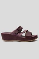 Sandalia Mujer Morado Caroline Chancleta