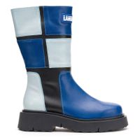 Bota Cuero Rea Azul Landazuri