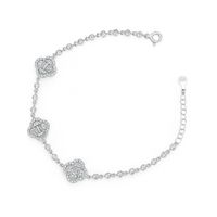 Pulsera Plata Esterlina 925 Modelo Florentina con Circonita