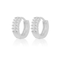 Aros de Plata Esterlina 925 Argollas 10mm