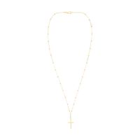 Collar de Oro 18kt Rosario Bicolor 2000