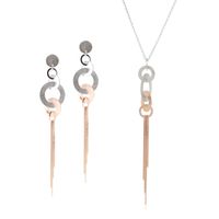 Conjunto Brillo en Equilibrio Plata Esterlina 925