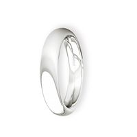 Argolla Matrimonio de Platino Inglés Garda Ergofit de 3,5mm