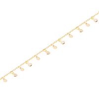 Pulsera Plata Esterlina 925 Gotas Circonita Revestido