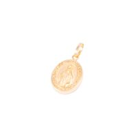 Colgante Oro Amarillo 18kt Medalla Milagrosa 10mm