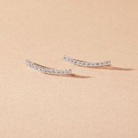 Aros de Oro Blanco 18kt Diamantes 40Pts Total | Danielle Costantini