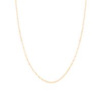 Cadena de Oro 18kt Limada Estilizada