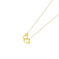 Collar Oro Amarillo 18kt Esposas