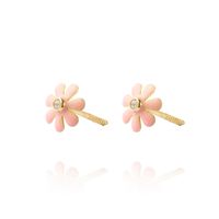 Aros de Oro 18kt Modelo Margarita.