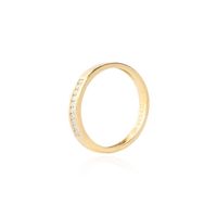 Anillo Oro Amarillo 18kt Diamantes 11 Pts