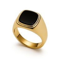 Anillo Oro 18kt Sello Ónix