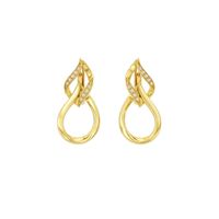 Aros de Oro 18kt Diamantes 11 Puntos es Corte Brillante SI/H