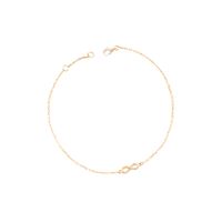 Pulsera de Oro de 18kt Modelo Infinito de 5 puntos