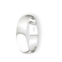 Argolla Matrimonio de Platino Inglés Vicenza de 4,0mm