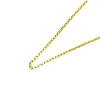 Cadena Oro Amarillo 18kt Limada 60CM