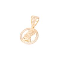 Colgante de Oro de 18kt Circonita virgen