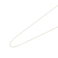 Cadena en Oro Miel 18kt  Limada