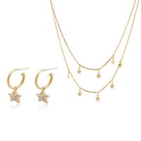 Conjunto Estrellas del Camino Plata Esterlina 925
