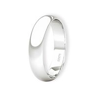 Argolla Matrimonio de Platino Inglés Venecia de 3,5mm