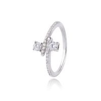 Anillo de Plata Esterlina 925 Circones Cruzados