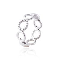Anillo de Plata Esterlina 925 Circulo Ring