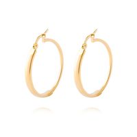 Aros de Oro 18kt Modelo Argollas Grandes