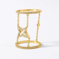 Anillo Oro Amarillo 18kt Diamantes 40 Pts | Danielle Costantini