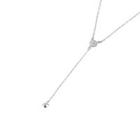 Collar de Oro 18kt con Diamantes 17Pts Totales Modelo Corte Brillante