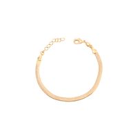 Pulsera de Plata Esterlina 925 Cinta Bañado en Oro 14kt