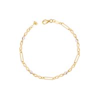 Pulsera de Oro 18kt Infinito Circon