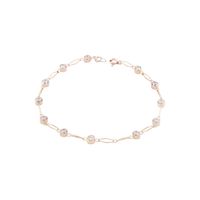 Pulsera Oro Miel 18kt Danza de Circones