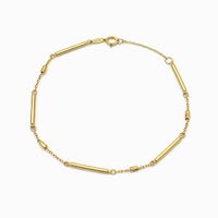 Pulsera Oro Amarillo 18kt Barras