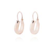 Aros Oro Miel 18kt  Bote 10mm