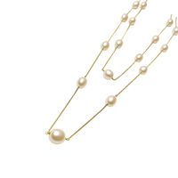 Collar Oro Amarillo 18kt Perlas