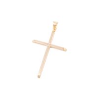 Colgante de Oro 18kt Cruz 40MM